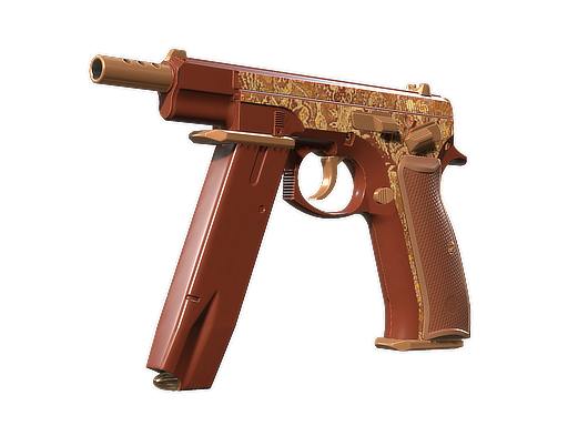 CZ75-Auto | Honey Paisley